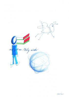 Blaue Tiere 5